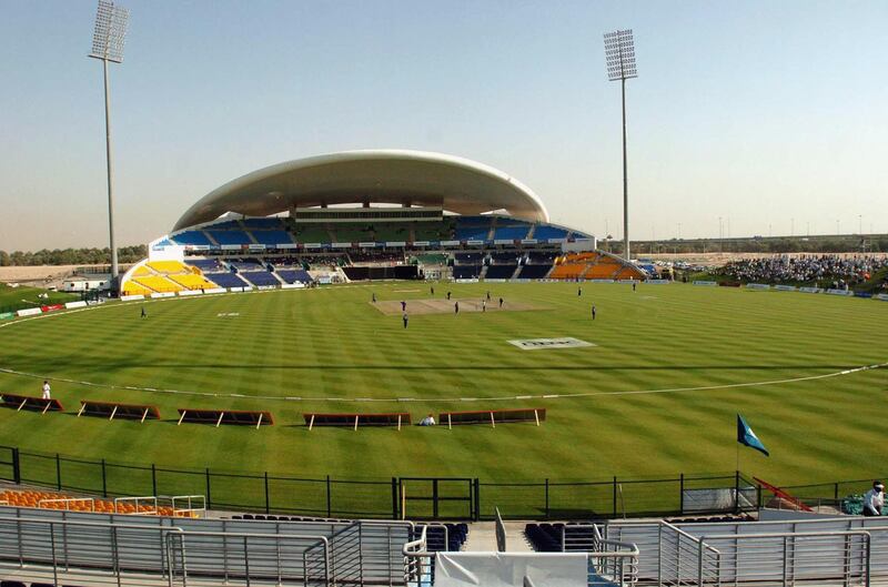 The Zayed Cricket Stadium in Abu Dhabi is one of the most futuristic cricket venues in the world. AFP