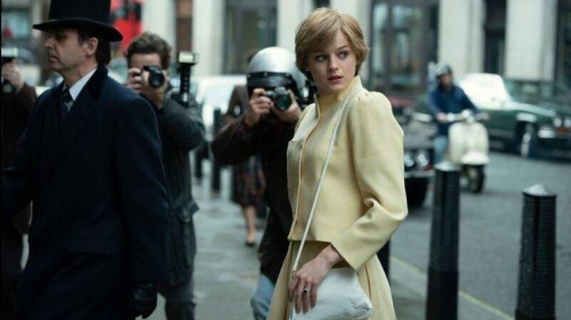 Newcomer Emma Corrin stars as Princess Diana in season four of ‘The Crown’. Netflix 
