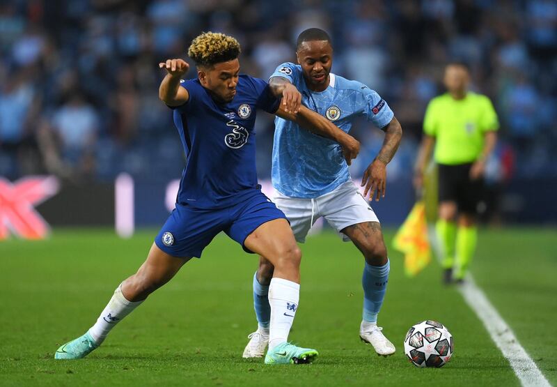 Reece James - 8. Coped admirably with the threat of Sterling – notwithstanding the early chance from Ederson’s long ball. Might have had his heart in his mouth when Foden’s shot bounced off his chest on to his arm. Getty