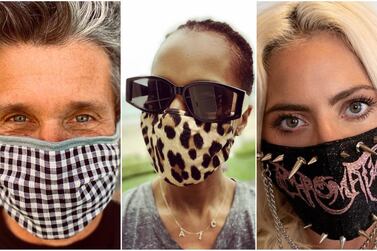 Celebrities such as Patrick Dempsey, Kerry Washington and Lady Gaga have all taken to social media to urge their followers to wear face masks. 