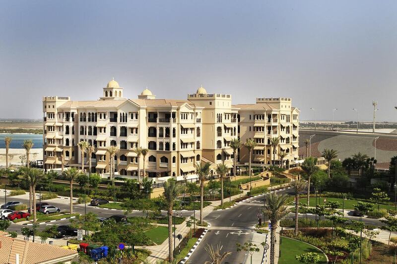Apartments at Saadiyat Beach rose on average 5 per cent during 2013. The rental rate for a one-bedroom apartment at the end of 2013 was between Dh95,000-120,000, two-bed 130,000-165,000, and three-bed 160-215,000. Mona Al Marzooqi / The National

