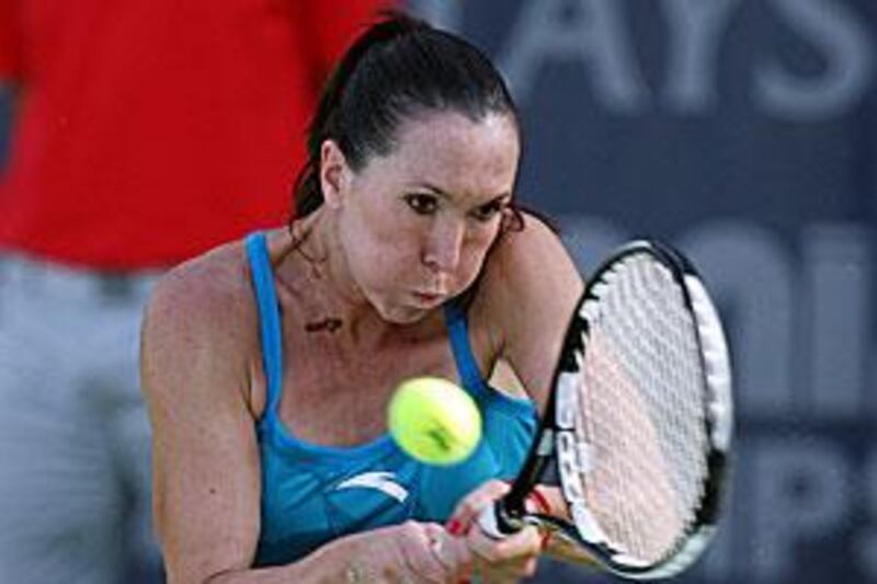 Jankovic almost suffered a second round exit at the hands of Aravane Rezai.