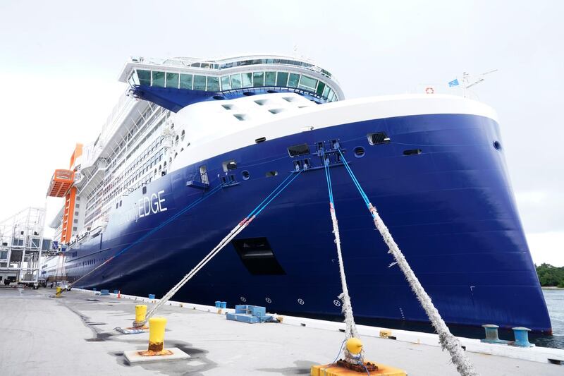 'Celebrity Edge' is the first cruise ship to leave a US port since the coronavirus pandemic brought the industry to a 15-month standstill. AP