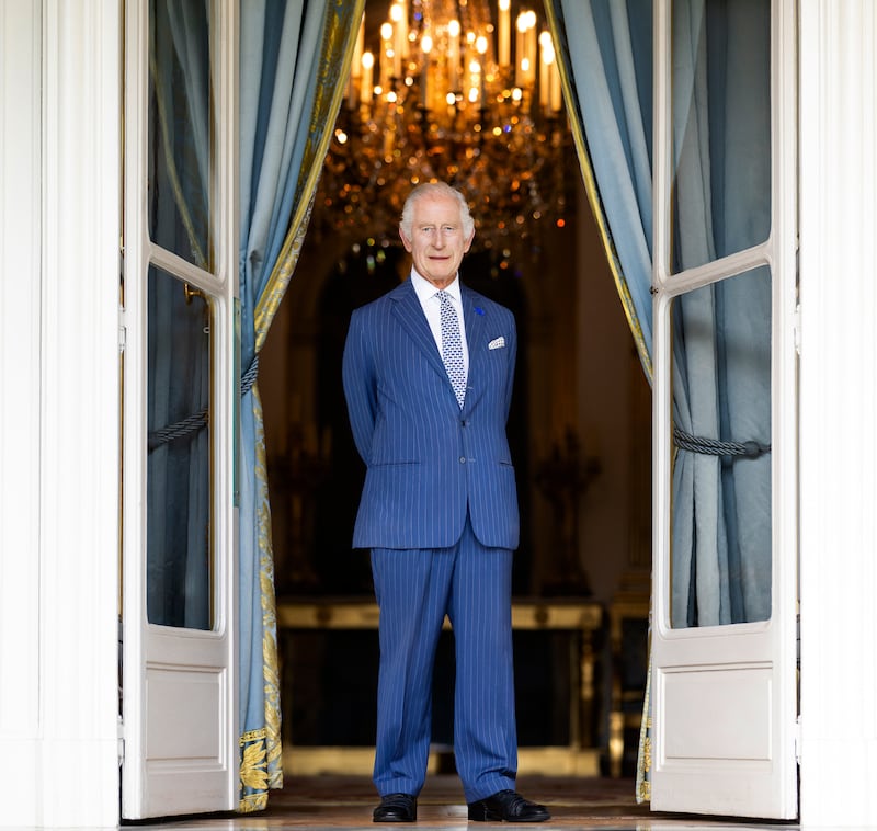 A photo released by Buckingham Palace as they announced that King Charles III had been diagnosed with cancer. All Photos: Getty Images unless stated