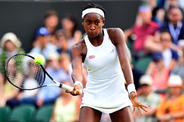 Fifteen-year-old Cori Gauff is targeting a place in the Wimbledon quarter-finals. PA Photo 