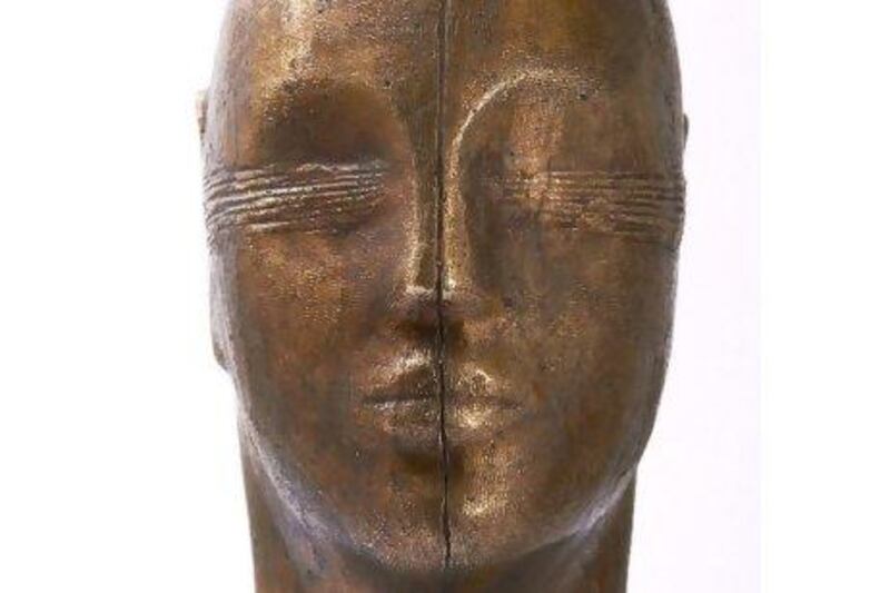 Warrior Head II. Courtesy Ayyam Gallery