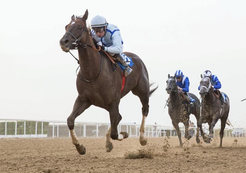 09.11.19. Sharjah. Race 5  Philosopher - trainer  Salem bin Ghadayer - jockey  Tadhg O'Shea - Erika Rasmussen