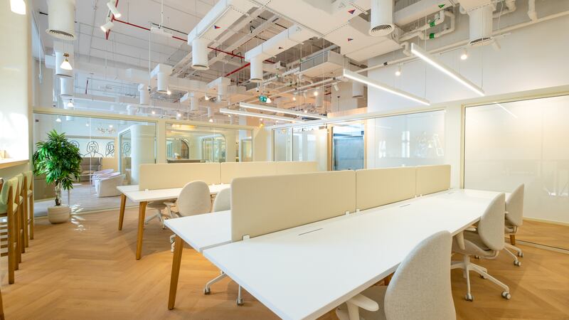 Members can rent desks on a monthly basis 