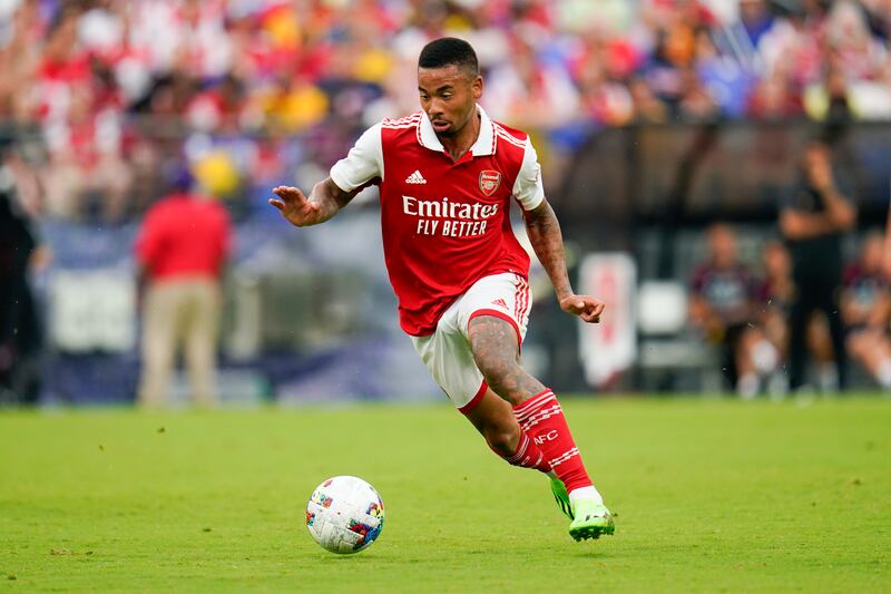 13) Arsenal's new striker Gabriel Jesus, £265,000 a week. AP