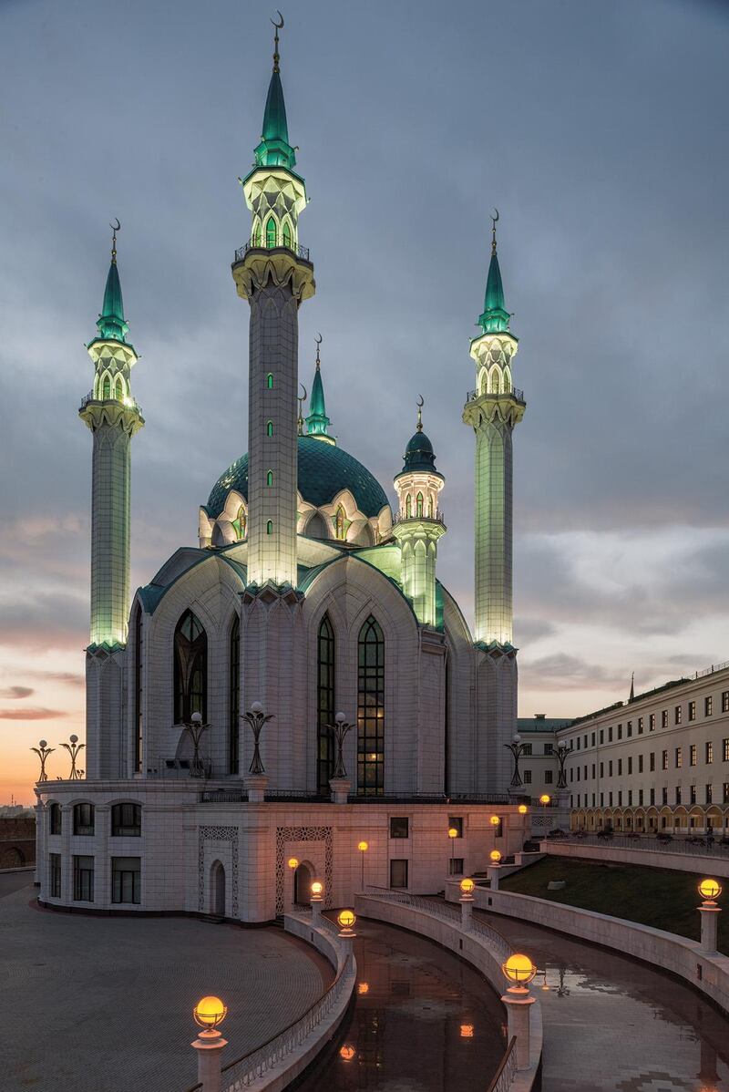 Qolsarif (Kul Sharif) Mosque in Kazan Kremlin