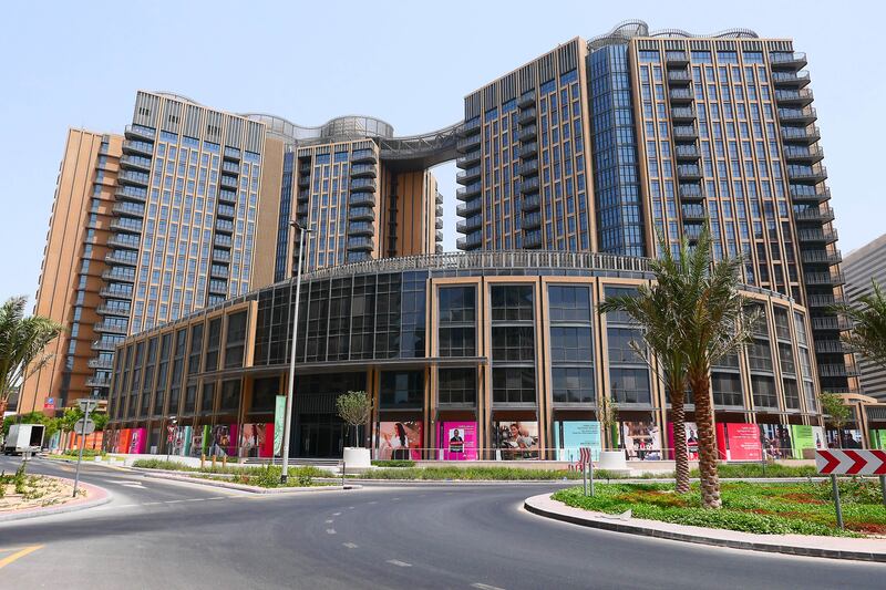 Development around the One Deira Plaza, part of the Deira Enrichment Project in Dubai.
