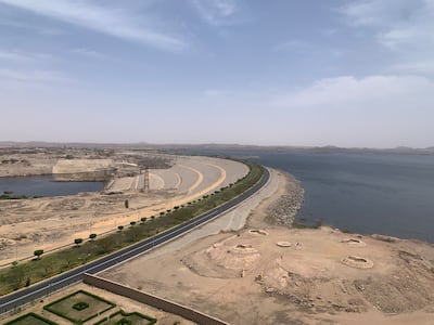The Soviet-built High Dam in Aswan, southern Egypt. Hamza Hendawi / The National