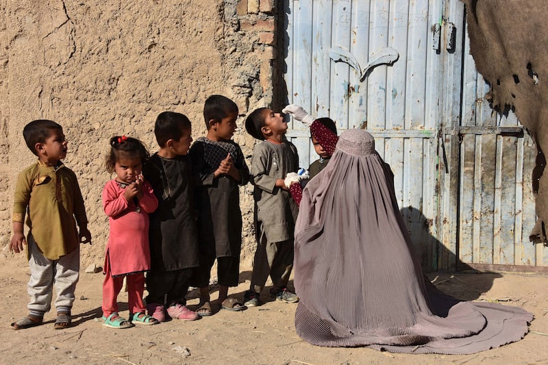 Afghanistan and Pakistan are the only two countries where polio is still endemic. Photo: AFP