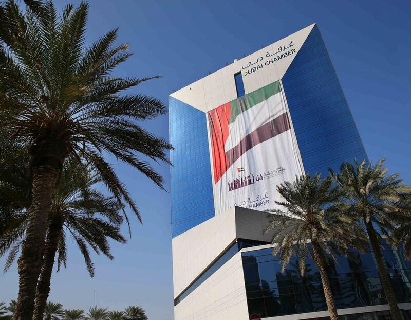 Dubai Chamber and Dubai Economic Council mark Flag Day. Courtesy Dubai Chamber