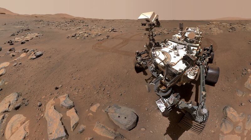 Nasa's Perseverance rover has collected the first rock samples from Mars that could be returned to Earth for analysis. PA