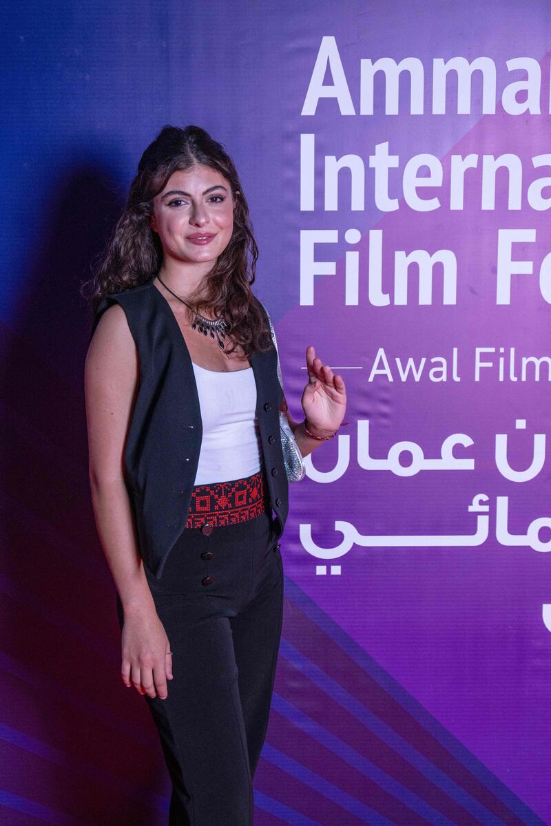 Jordanian actress Tara Abboud at AIFF