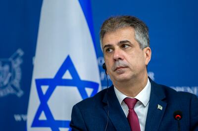 Israel's Foreign Minister Eli Cohen. EPA