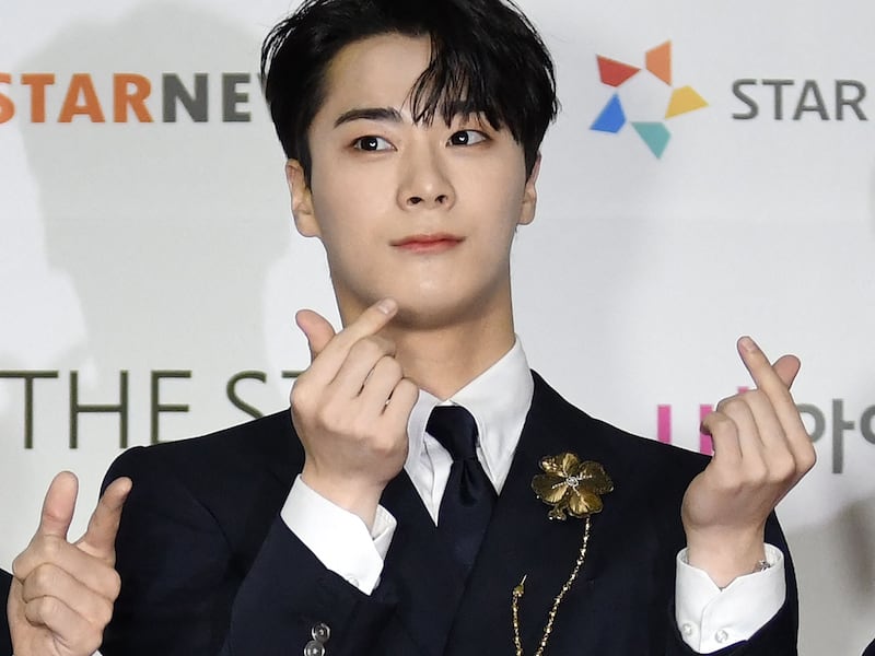 Moonbin, a member of K-pop boy band Astra, died at the age of 25 on April 19. AFP