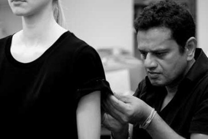 Naeem Khan believes that making clothes is about vision and instinct.