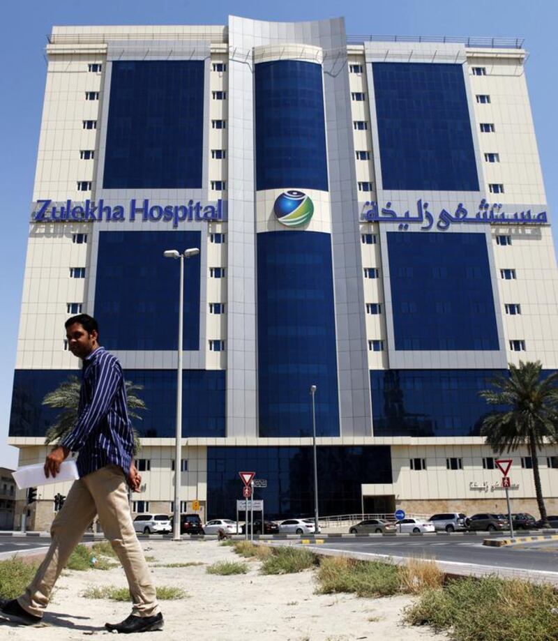 Zulekha Hospital in Sharjah has begin offering first aid courses. Christopher Pike / The National