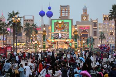 A record nine million people visited Global Village in its previous season. Chris Whiteoak / The National