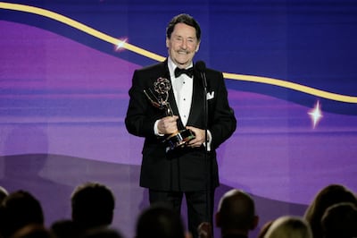 Peter Cullen received a Lifetime Achievement Award at the Children and Family Emmy Awards last month. AFP
