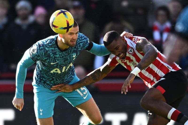 Eric Dier – 5. The Spurs stalwart drove forward to start attacks when he could, but he also miscontrolled the ball in the second half, leading to Brentford’s second goal. AFP