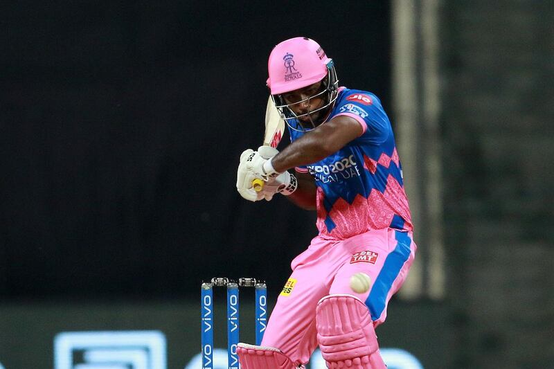 Sanju Samson captain of Rajasthan Royals  during match 4 of the Vivo Indian Premier League 2021 between Rajasthan Royals and the Punjab Kings held at the Wankhede Stadium Mumbai on the 12th April 2021.

Photo by Rahul Gulati/ Sportzpics for IPL