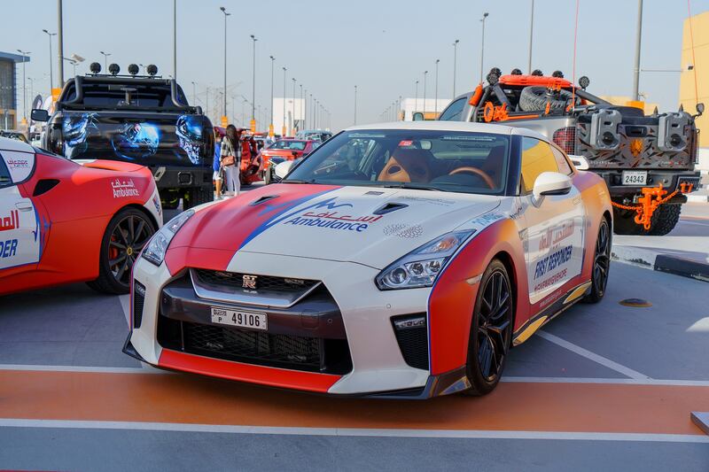 You'll certainly get to hospital rapidly in this Nissan GT-R ambulance.