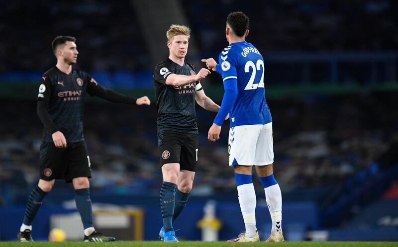 Ben Godfrey - 6, Had a massive challenge on his hands with Kyle Walker, Bernardo Silva and Riyad Mahrez linking up on his side, but was resolute in his defending. Getty