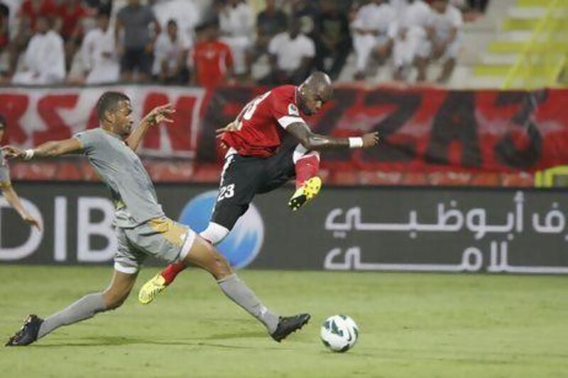 Al Ahli's Grafite is only one goal less than Asamoah Gyan on the top-scorer list.
