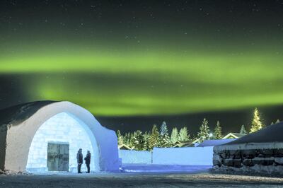 The Icehotel in Sweden offers a great view. Courtesy Asaf Kliger
