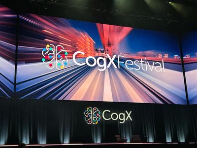 Others at CogX raised concerns about the economic transformation AI could engender. Matthew Davies / The National