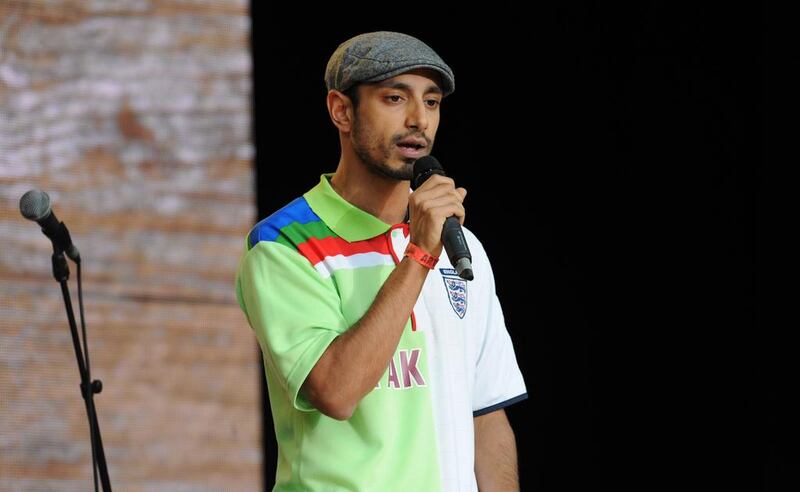 Riz Ahmed released his latest single Englistan. Stuart C Wilson / Getty Images