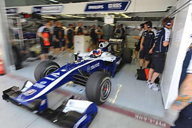 Rubens Barrichello is enjoying life with the Williams-Toyota team this season, He scored his best result of the season in Valencia with fourth.