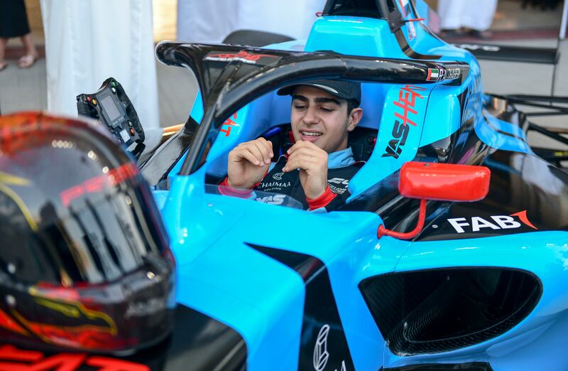 Rashid Al Dhaheri is preparing for a memorable end to season at Yas Marina Circuit