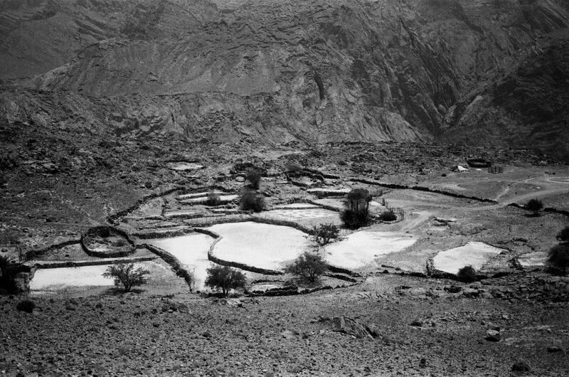 Ammar AlAttar’s ‘Bait Al Qufel’ shows homes of the UAE’s Shuhooh tribes. Courtesy Gulf Photo Plus