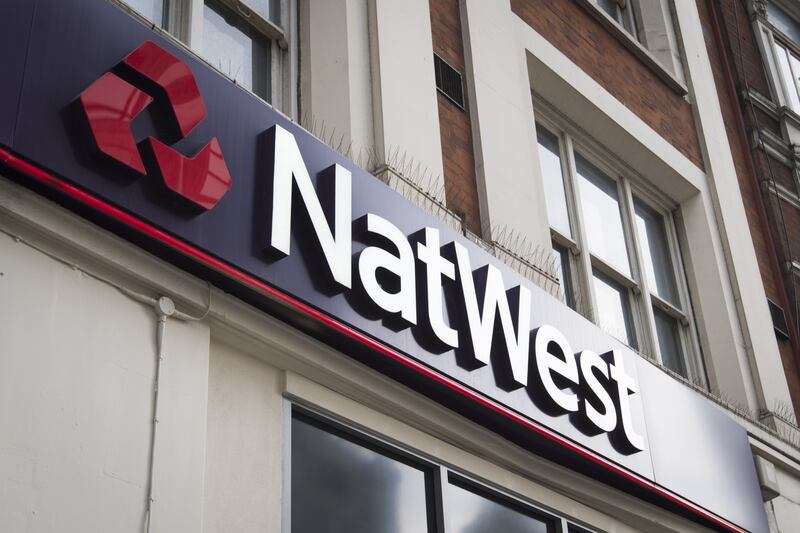 A NatWest branch in Bishopsgate, London. NatWest has bought another of chunk of the UK government’s shares for 220.5 pence each. PA