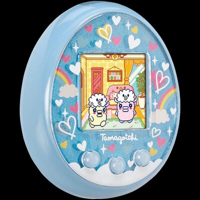 The new 'Fairy Blue' Tamagotchi 