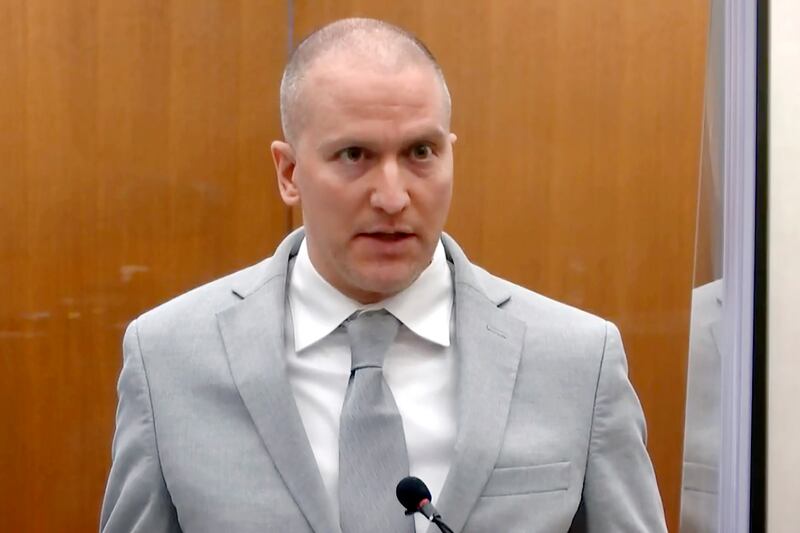 Former Minneapolis police officer Derek Chauvin faces a maximum penalty of life imprisonment for the killing of George Floyd. AP