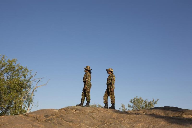Black Mambas rangers on patrol in Balule Nature Reserve. All photos: Matilde Gattoni / Tandem Reportages