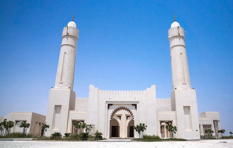 Abu Dhabi, United Arab Emirates, June 27, 2019.   Mirfa (west of ad)  to find out what people think about ghadan.  --Mosque Sahya Habib Al Mazrohi. 
Victor Besa/The National
Section:  NA
Reporter:Anna Zacharias