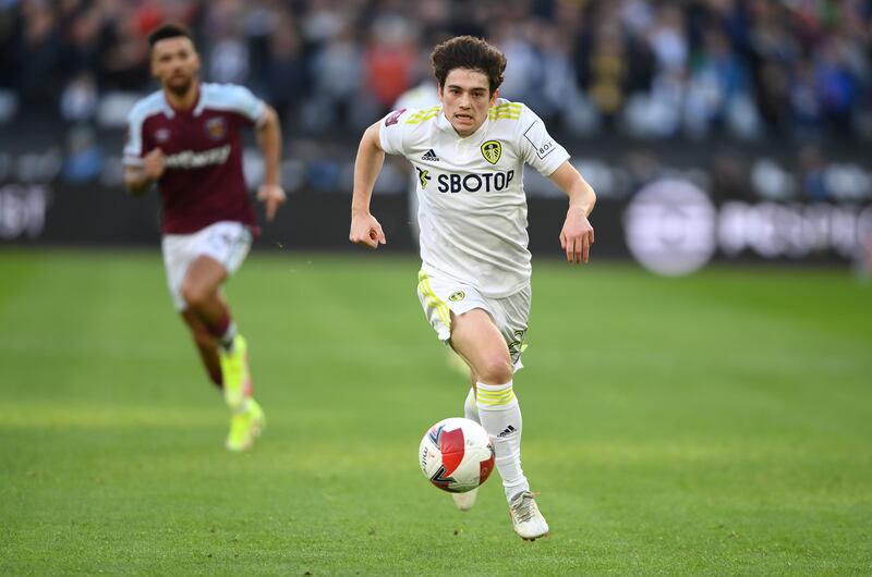 Daniel James 6 – A disappointing night for James who had little impact on the game. Had a great chance to equalise but he had no chance to react to Harrison’s cross fizzed in from the left. Getty Images