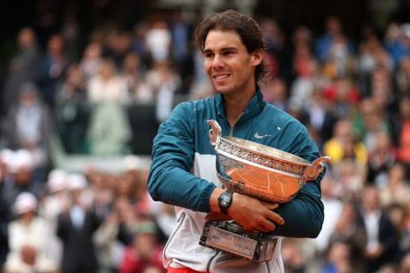 Rafael Nadal has won seven of the nine tournaments he played in since returning from a knee injury. Matthew Stockman / Getty Images