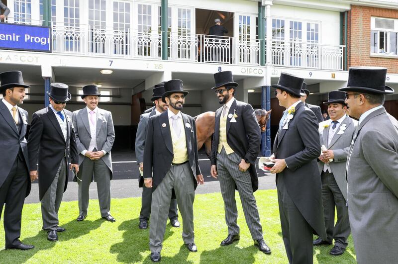 Vice President and Prime Minister of the UAE and Ruler of Dubai Sheikh Mohammed bin Rashid Al Maktoum attended the Royal Ascot horse race, which is considered Britain's most popular race meeting. Wam