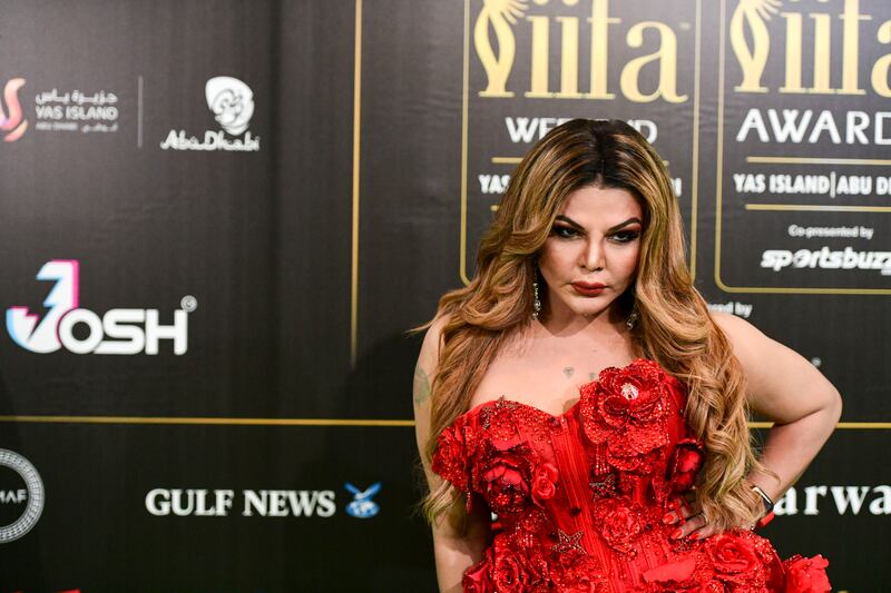 Actress Rakhi Sawant was one of the guests.