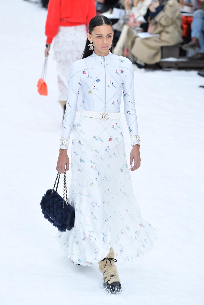 Karl Lagerfeld's last collection for Chanel Fall/Winter 2019/20 women's collection at Paris Fashion Week. Photo: Getty
