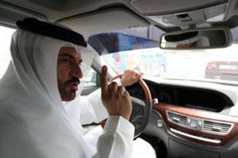Mohammed ben Sulayem, the UAE's most successful rally driver, wants to see police test motorists they suspect of drinking.
