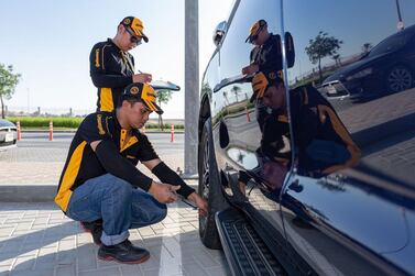 New research has found scores of young drivers in the UAE are driving with tyres that do not meet safety standards. Continental 