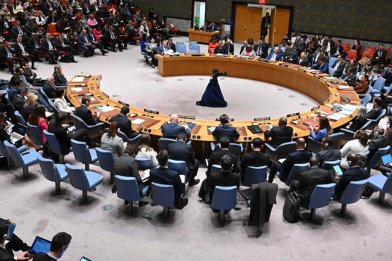 Washington’s abstention in Monday’s UN vote may prove to be a turning point. AFP